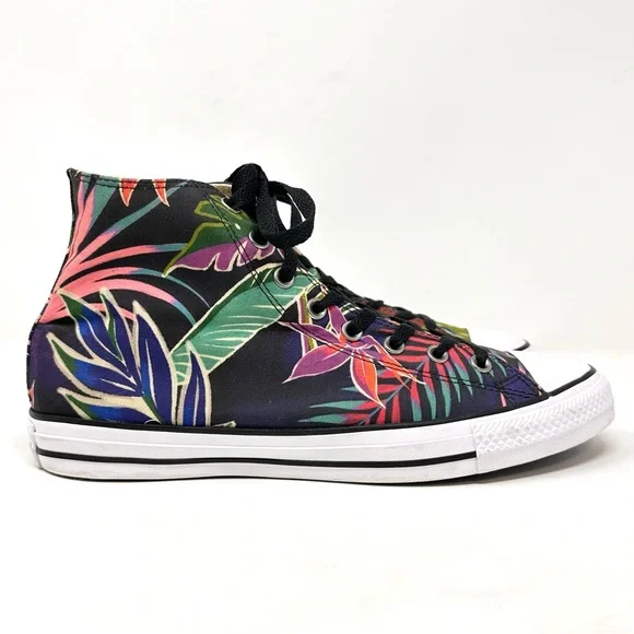 Converse Chuck Taylor All Star HI Unisex Shoes Fuchsia Glow/ Menta/ White - Picture 4 of 13